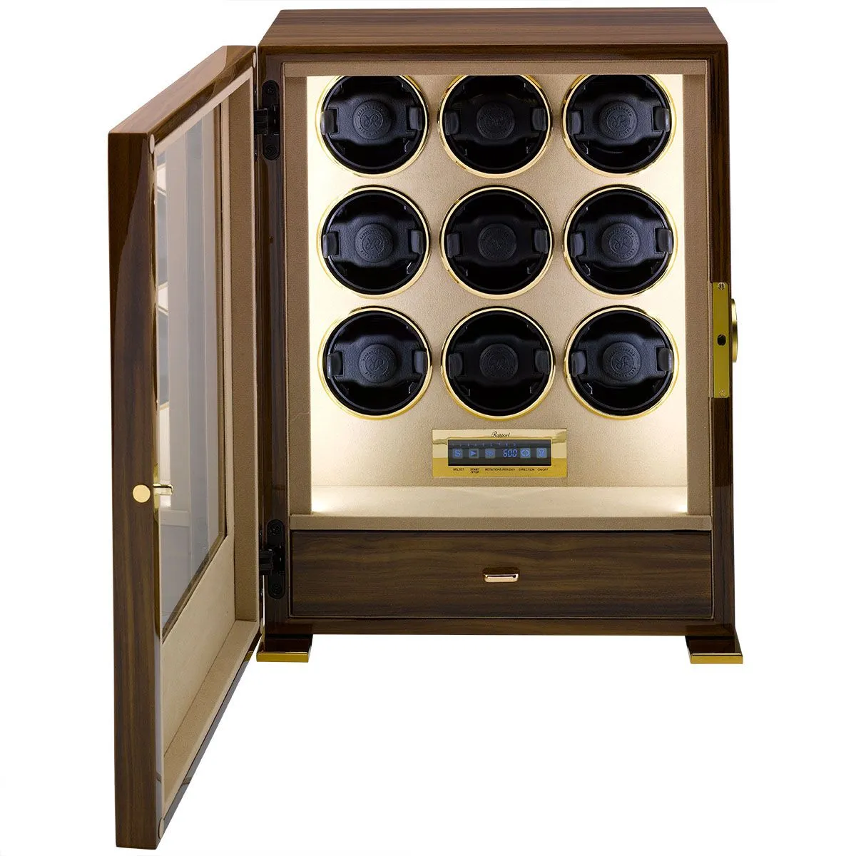 Rapport Paramount Nine Watch Winder Walnut