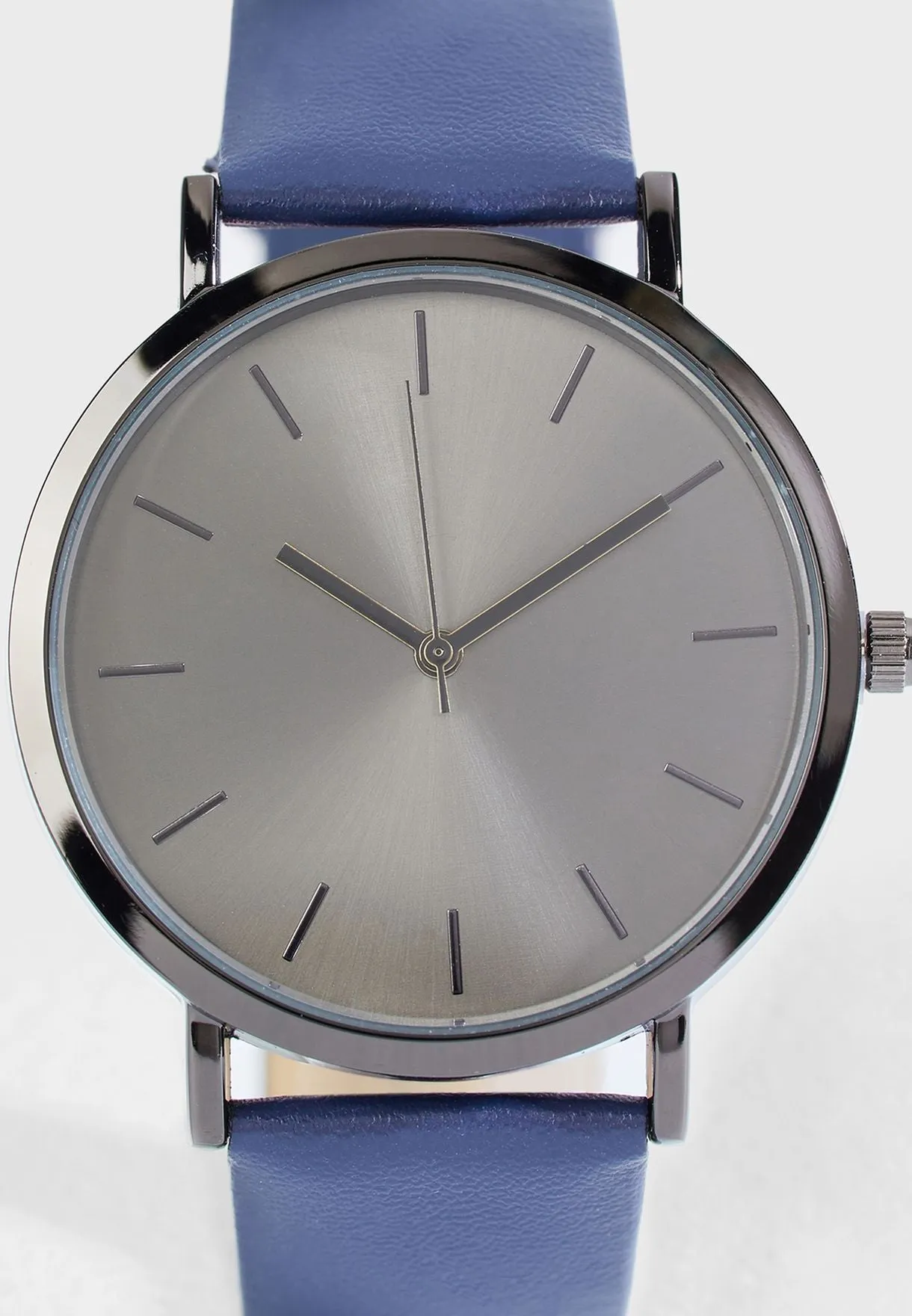 ROBERT WOOD Silver Case Analogue Watch