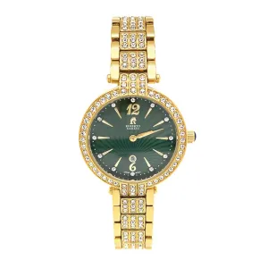 Roberto Carati Winslet Green and Gold Women's Watch M9061-V5