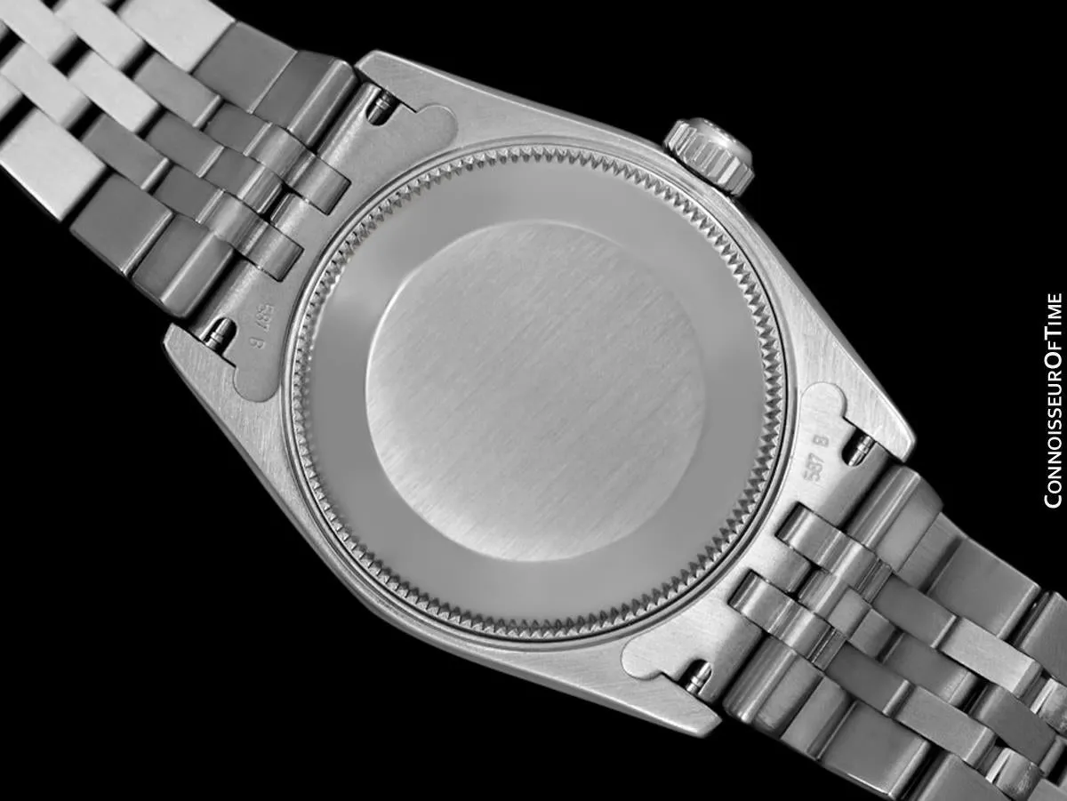 Rolex 31mm Midsize Datejust with White Dial, 78274 - Stainless Steel & 18K White Gold