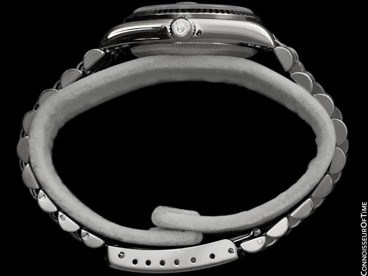 Rolex 31mm Midsize Datejust with White Dial, 78274 - Stainless Steel & 18K White Gold