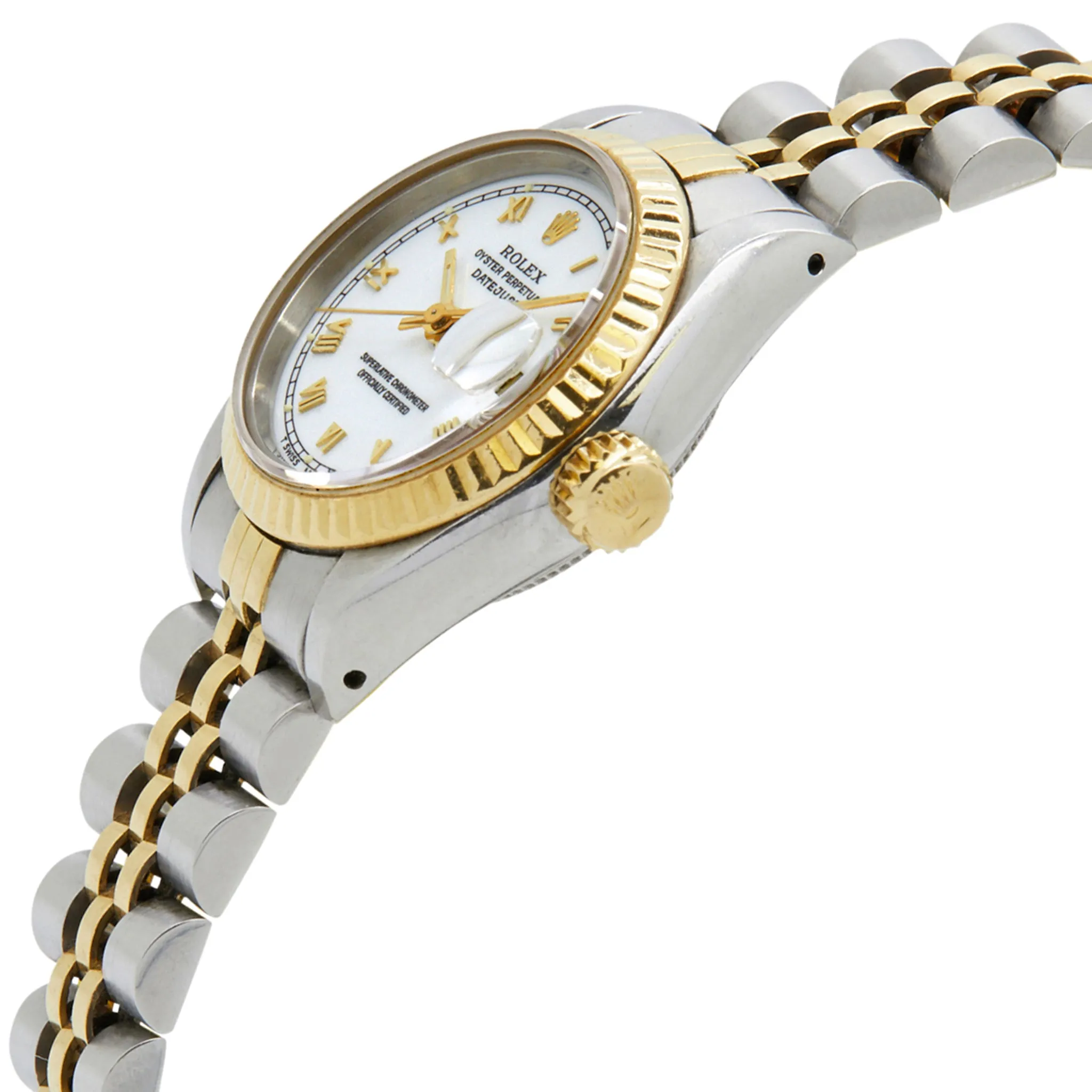 Rolex Datejust 26mm 69173 White Dial Automatic Women's Watch