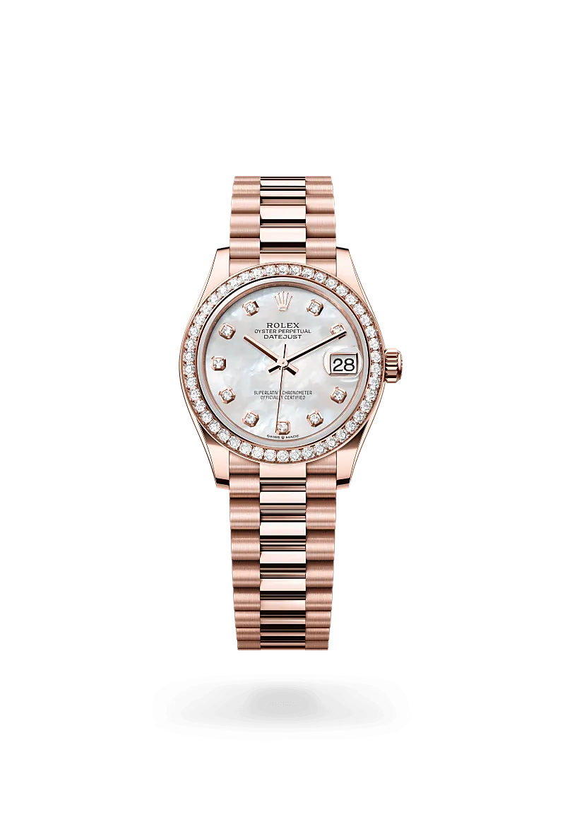 Rolex Datejust 31 in 18 kt Everose gold, M278285RBR-0005 | Walters & Hogsett
