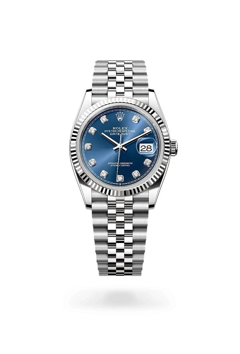 Rolex Datejust 36 in White Rolesor - combination of Oystersteel and white gold, M126234-0037 | Walters & Hogsett