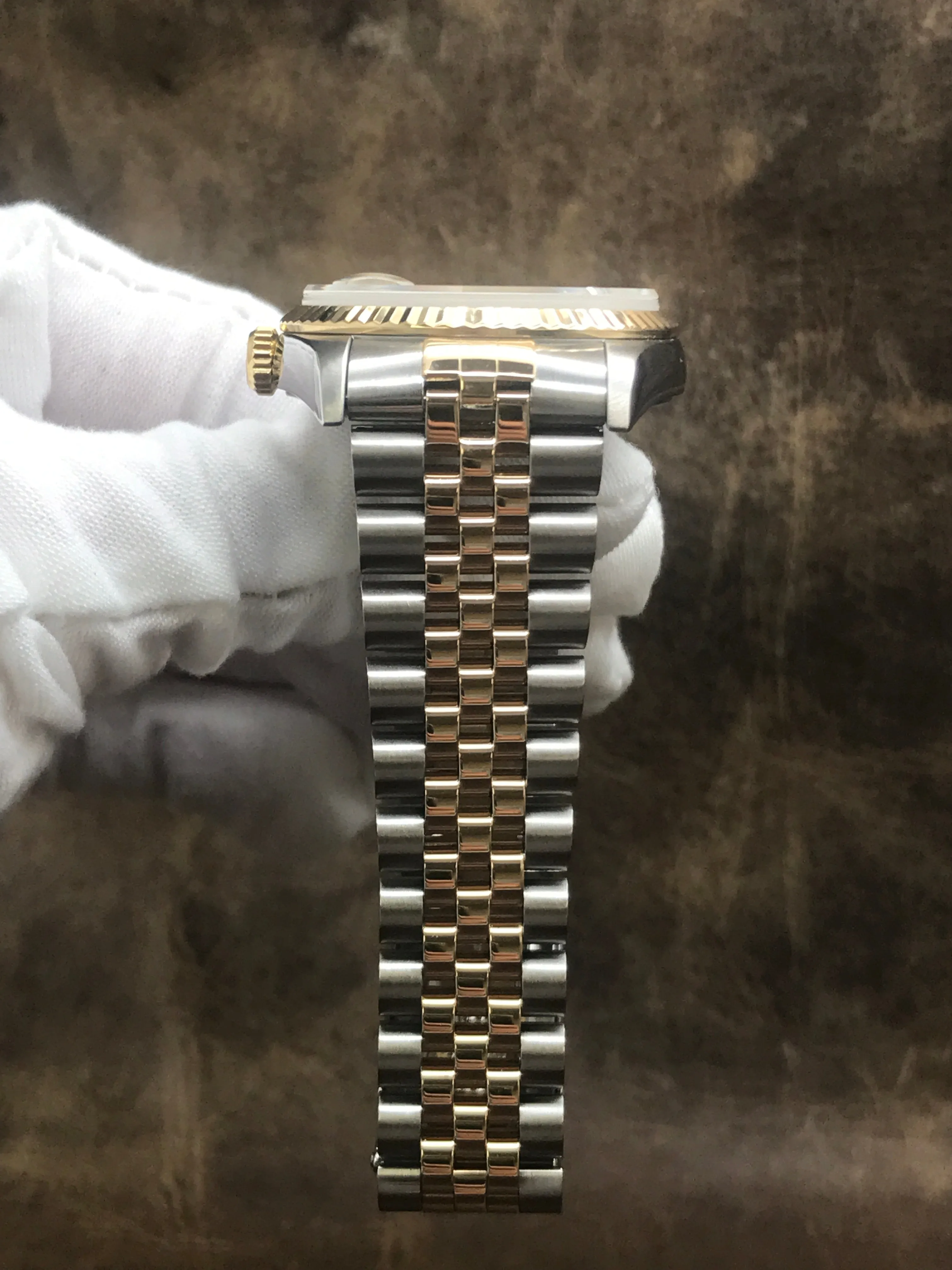 Rolex Datejust 36mm 16233 Champagne Dial Automatic Watch