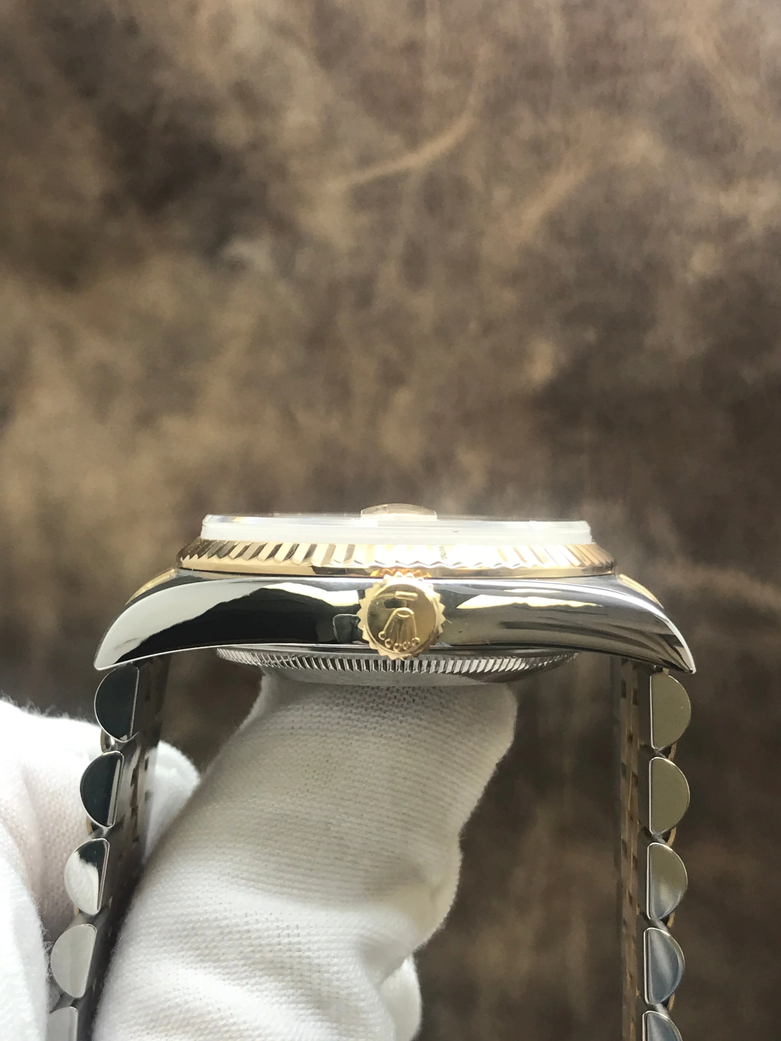 Rolex Datejust 36mm 16233 Champagne Dial Automatic Watch