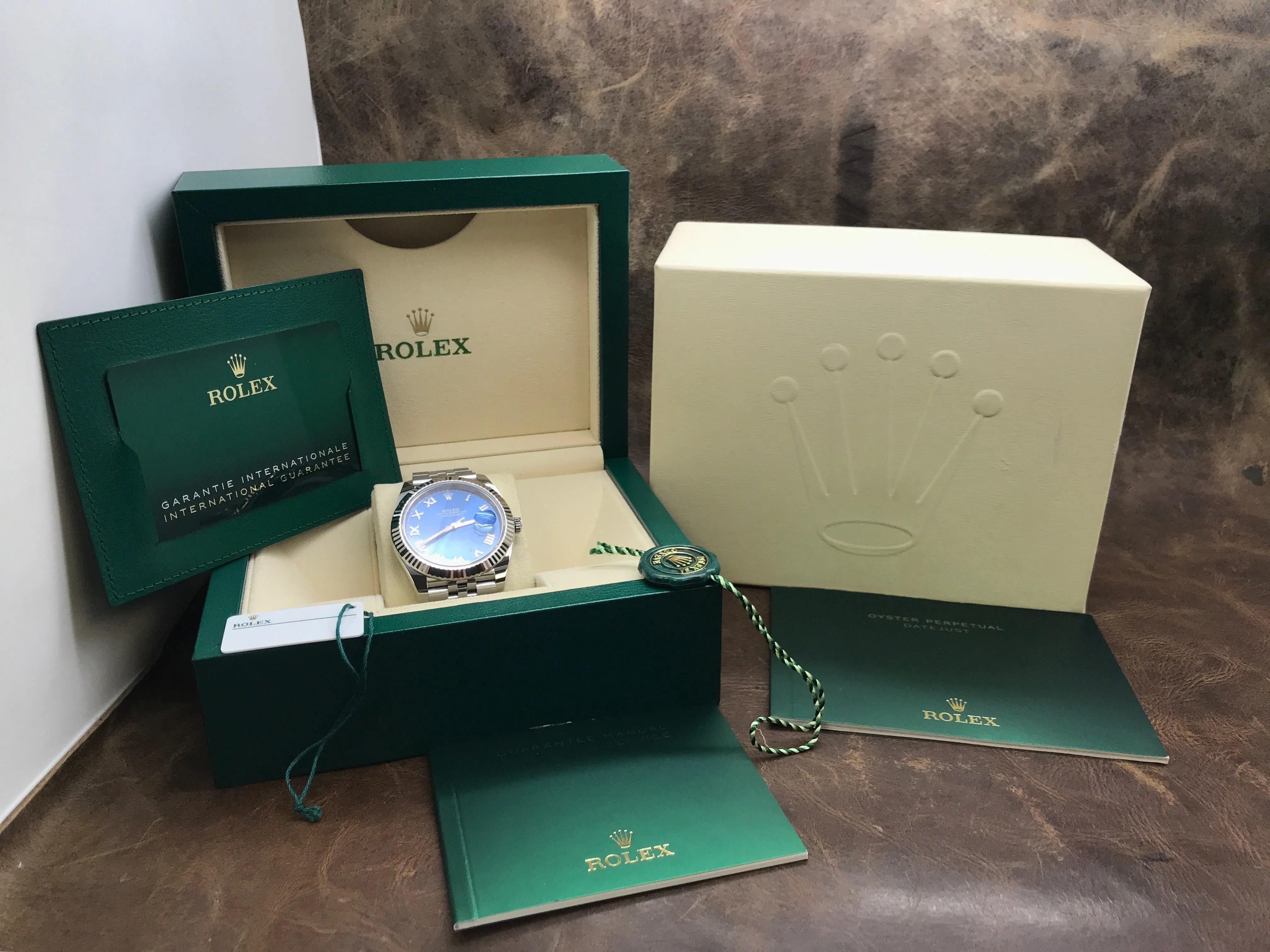Rolex Datejust 41 Jubilee 126334 Blue Dial Automatic Men's Watch