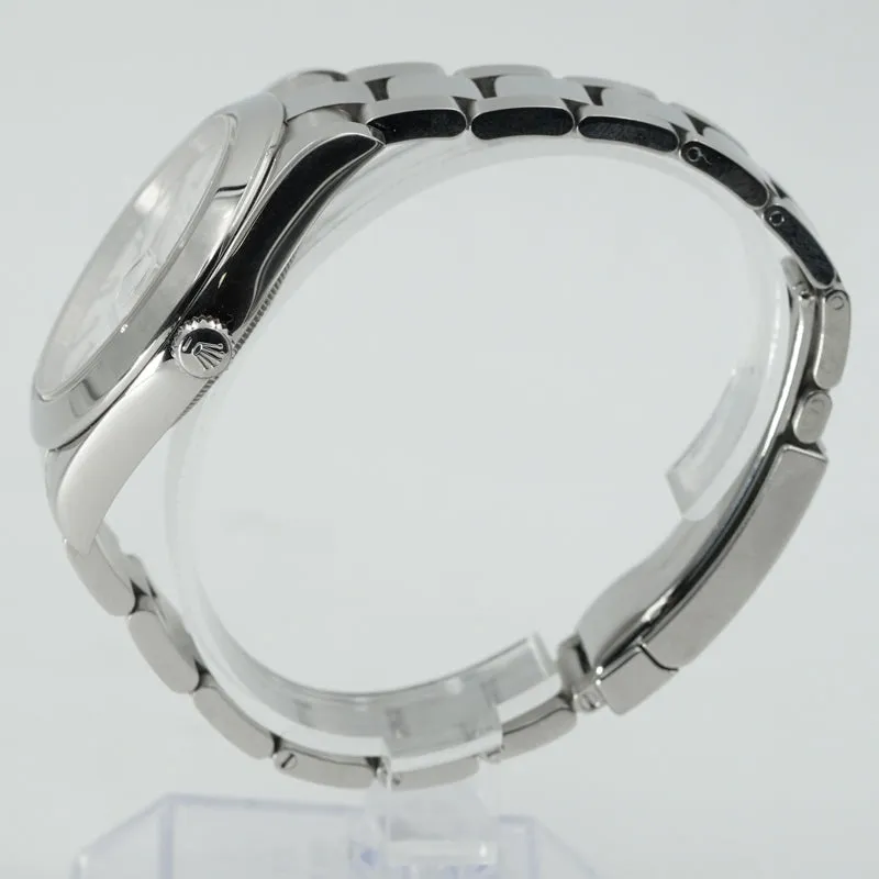 Rolex Datejust II 41 116300 White Dial Stainless Steel B&P 2014 Smooth Bezel