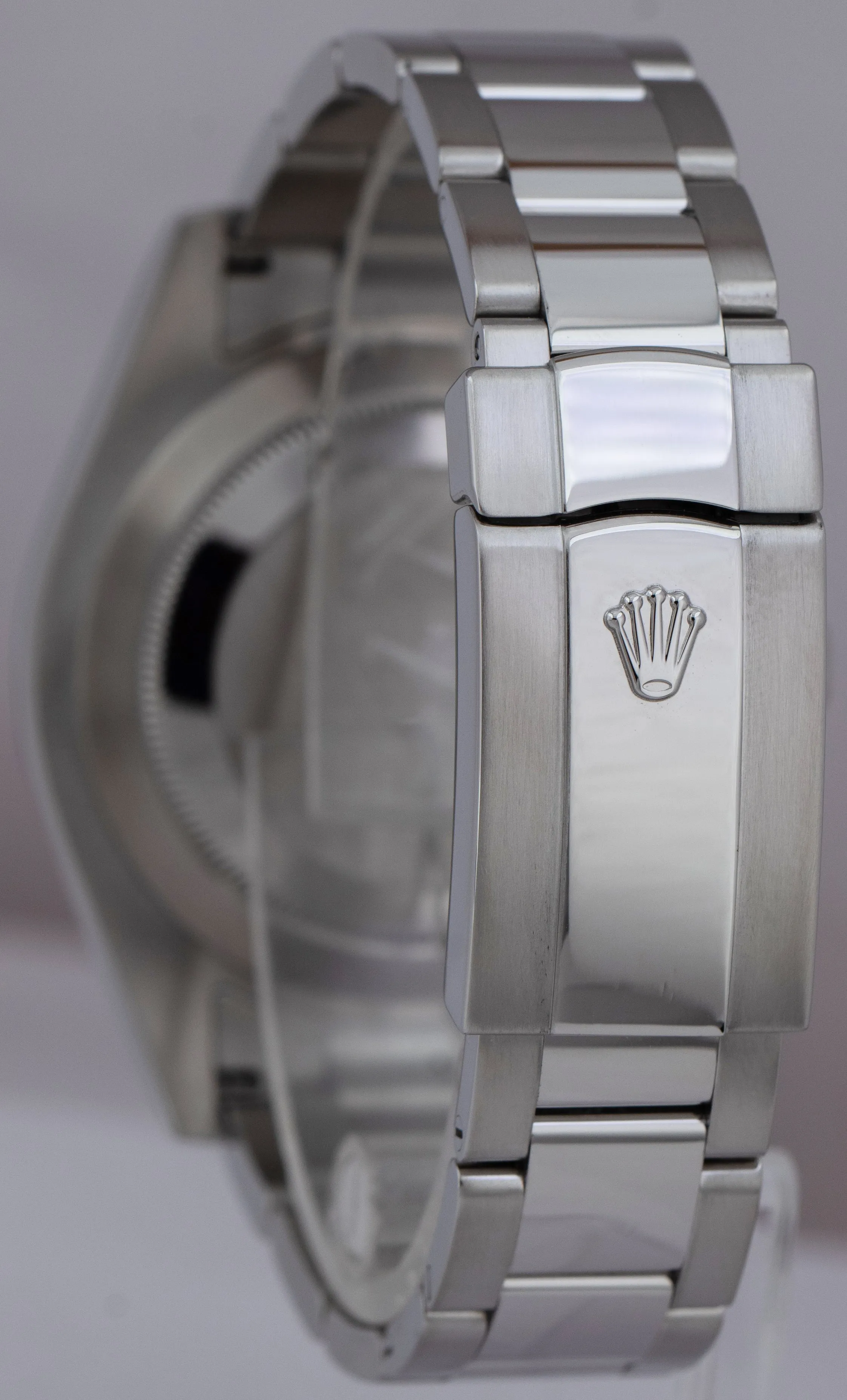 Rolex DateJust II 41mm Silver 41mm DIAMOND Fluted Stainless Steel Watch 116334
