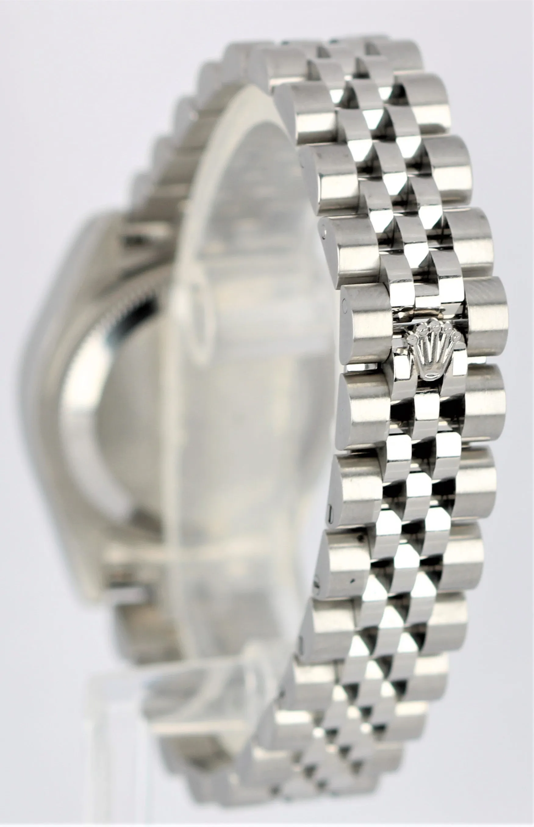 Rolex DateJust Tahitian MOP Stainless Gold Fluted Jubilee 26mm 179174 Watch