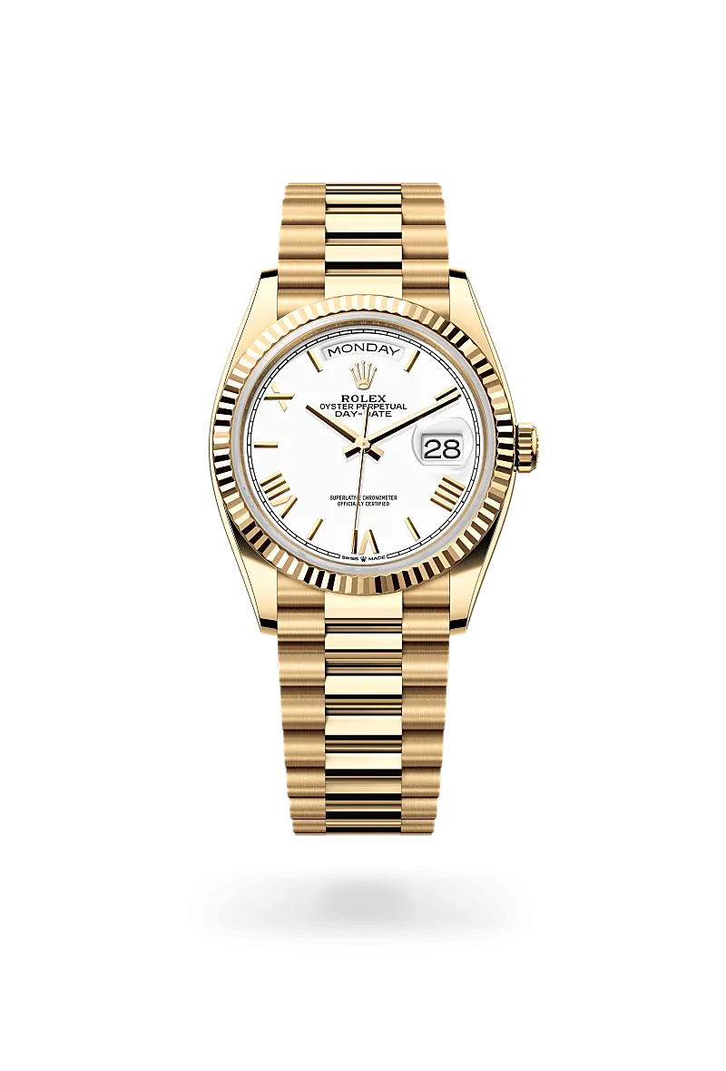 Rolex Day-Date 36 in 18 kt yellow gold, M128238-0113 | Schwanke-Kasten Jewelers
