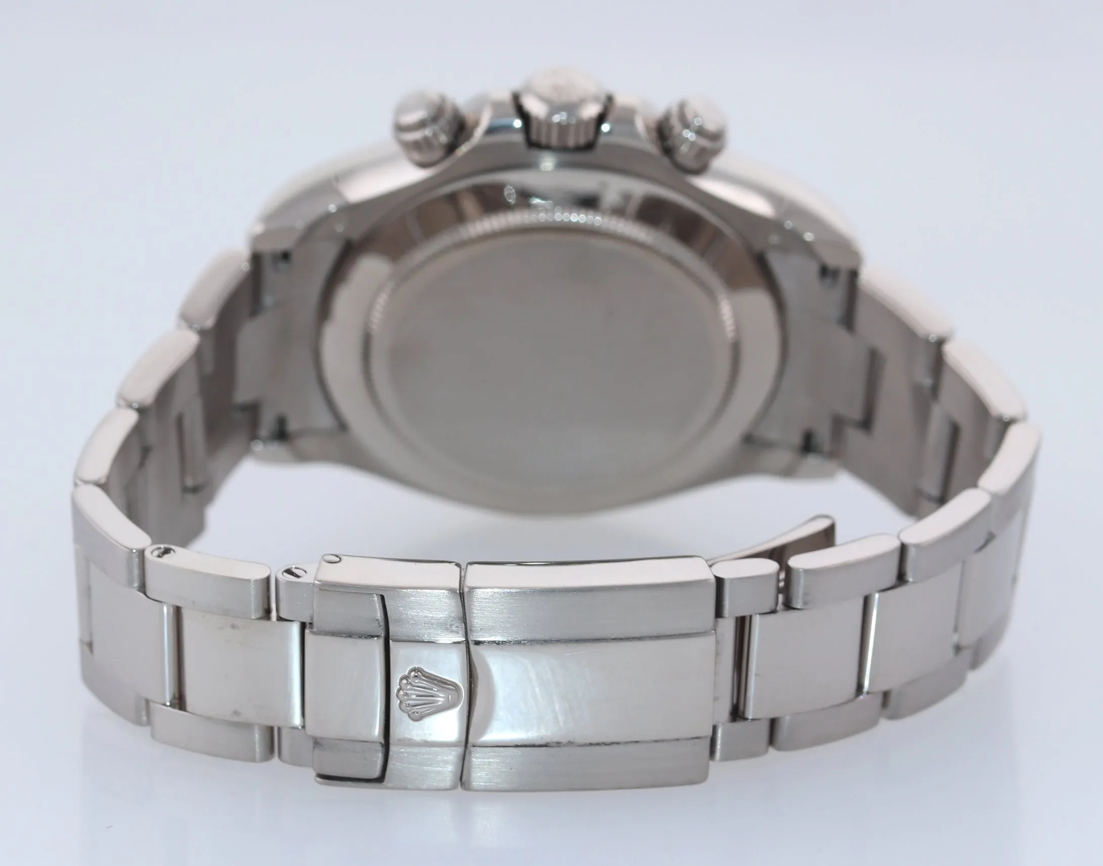Rolex Daytona Black Racing Dial Red Hands 116509 18k White Gold Watch Box
