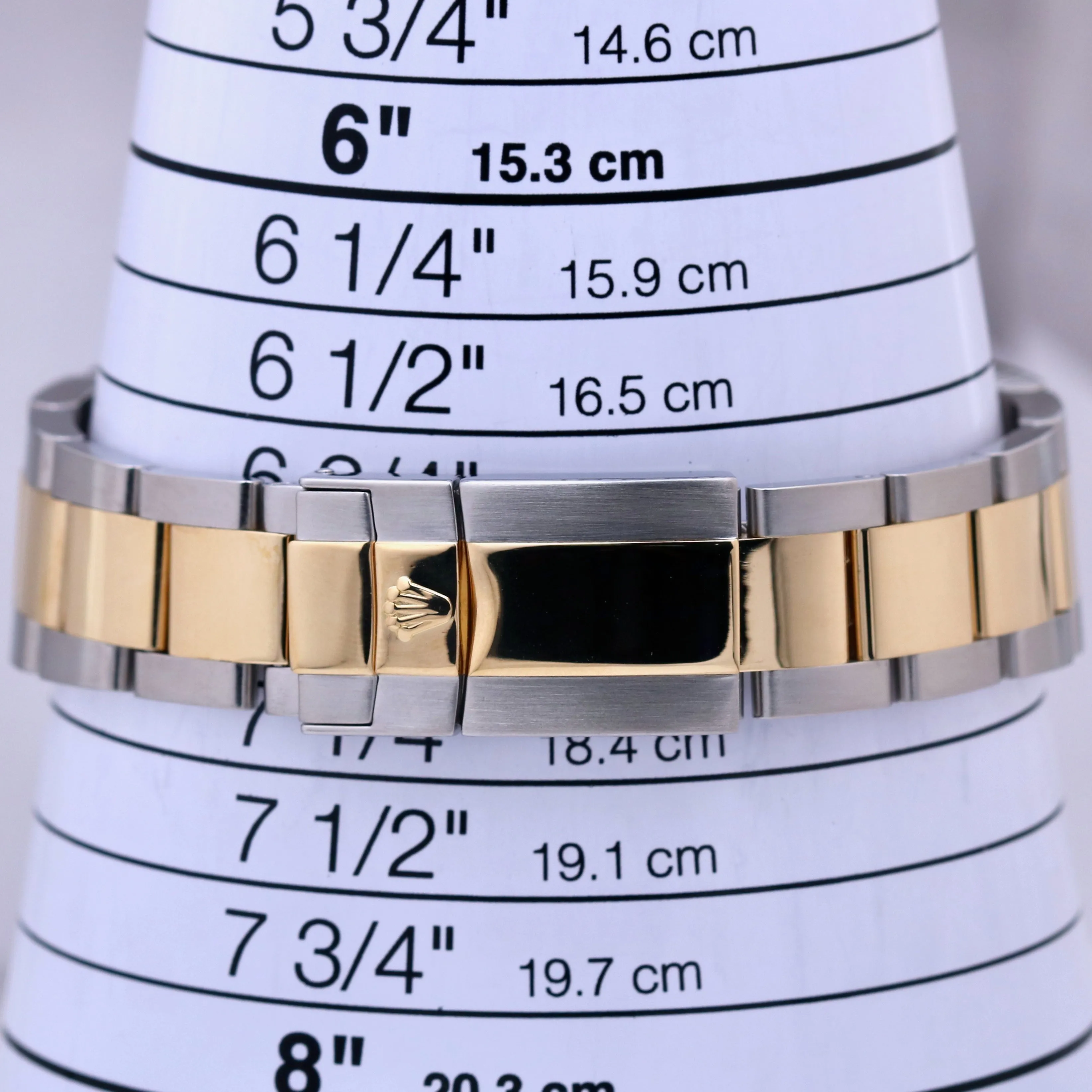 Rolex Daytona Cosmograph 40mm BLACK Two-Tone 18K Yellow Gold Steel 116523 Watch