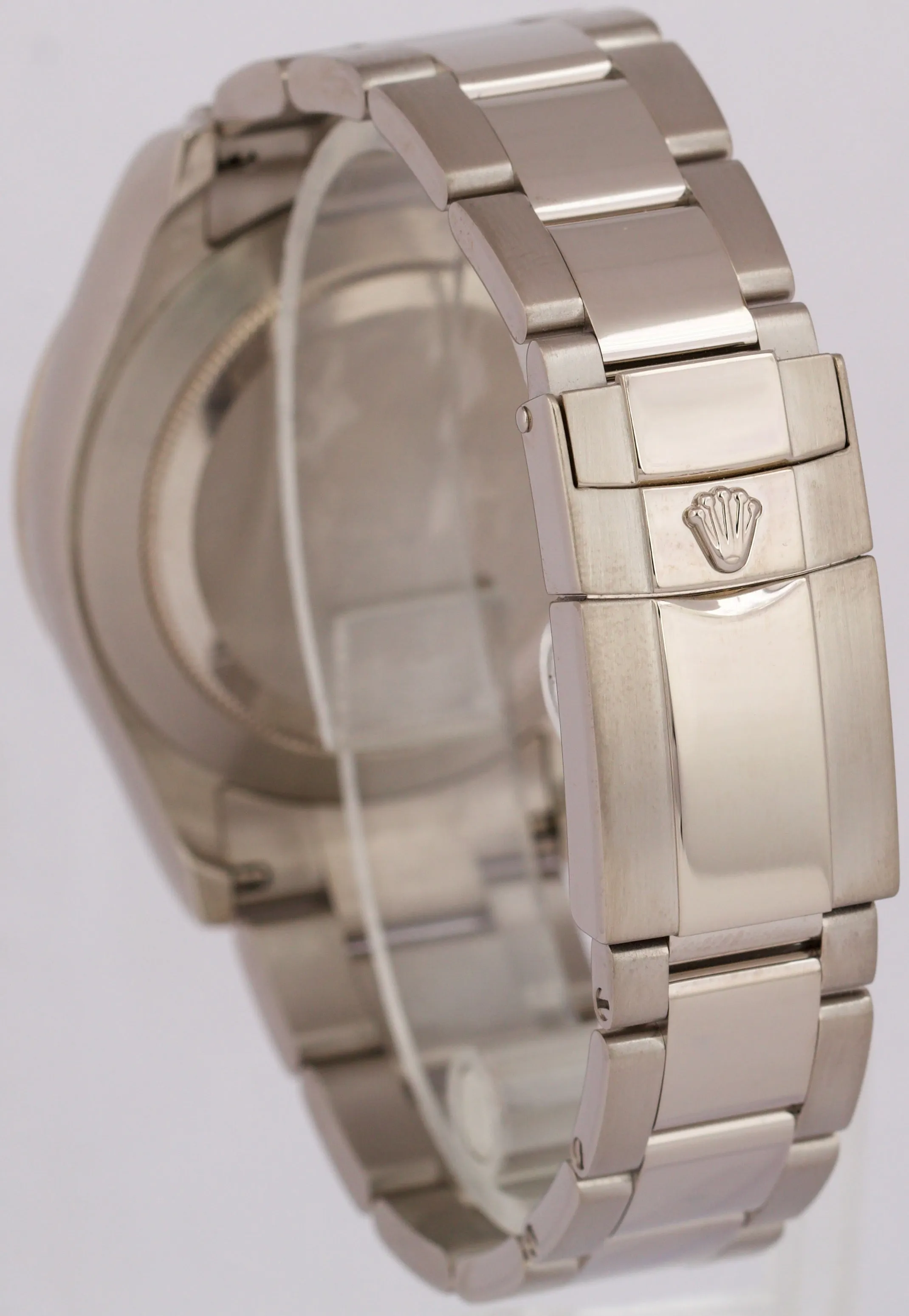 Rolex Daytona Cosmograph BLACK RACING Red 18K White Gold Oyster Watch 116509 BOX