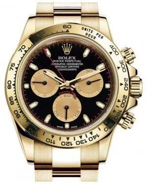 Rolex Daytona Yellow Gold Black Dial 116508 Paul Newman