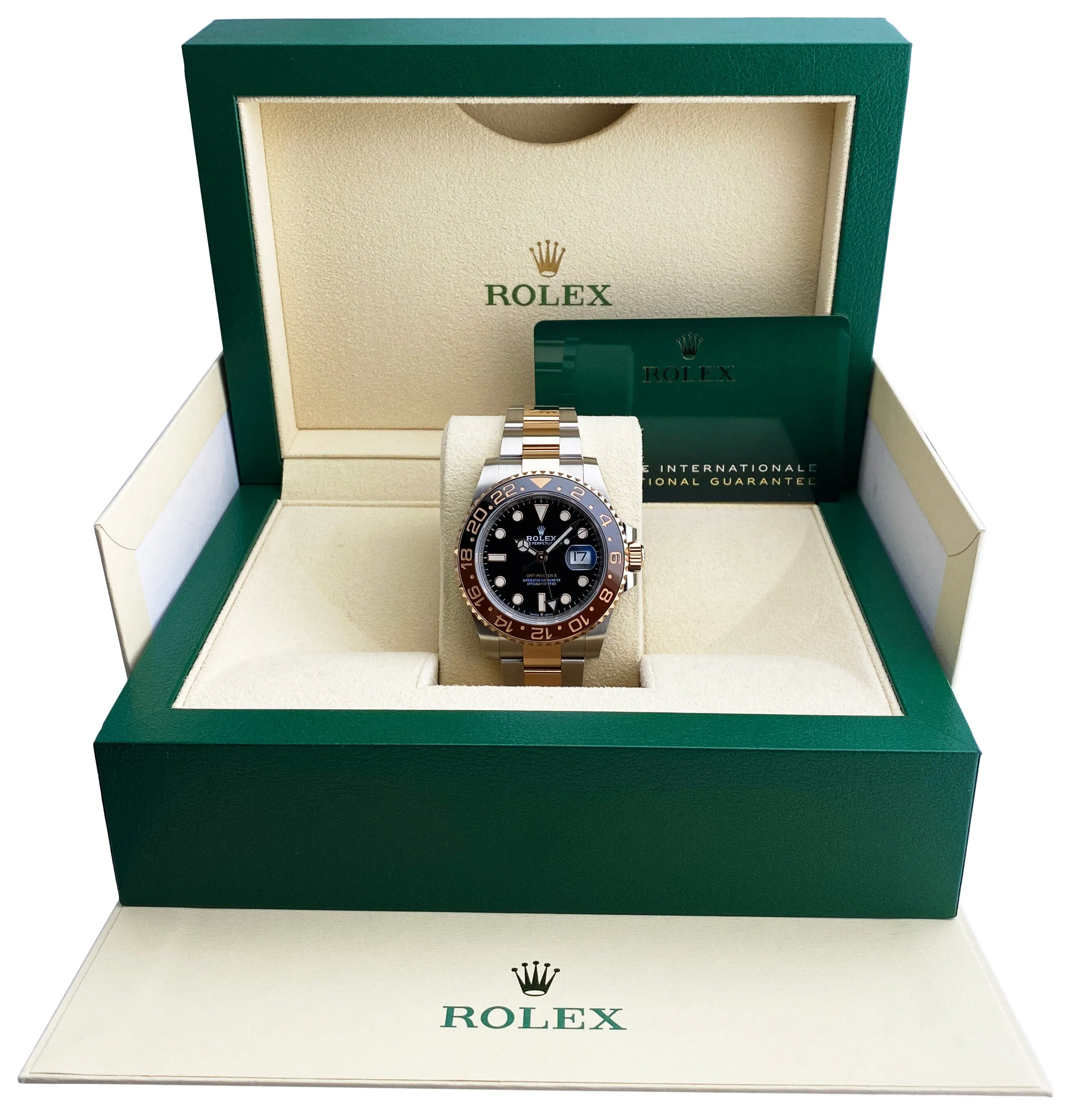 Rolex GMT-Master II 126711CHNR Root Beer Mens Watch Box & Paper