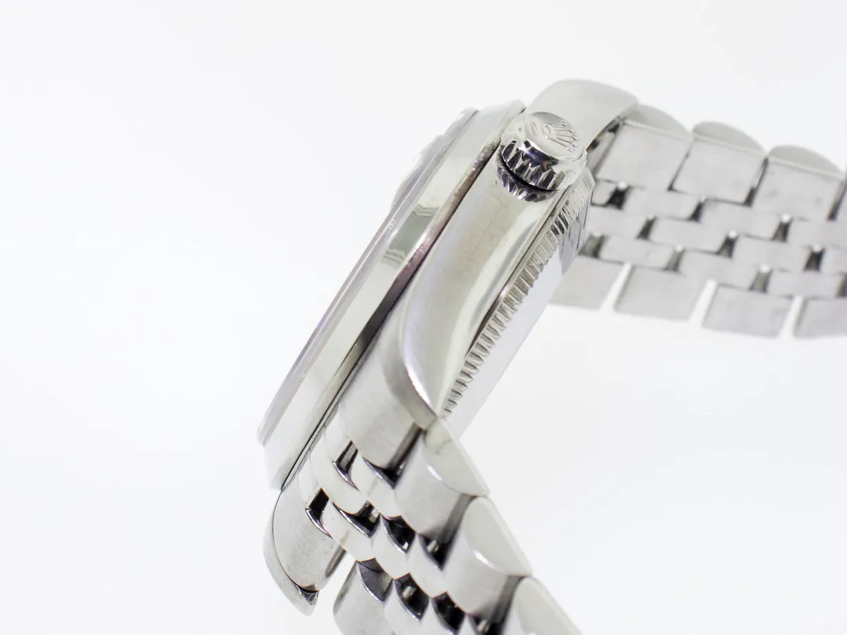 Rolex Lady-Datejust 31mm Stainless Steel Pink Roman Dial & Domed Bezel 68240
