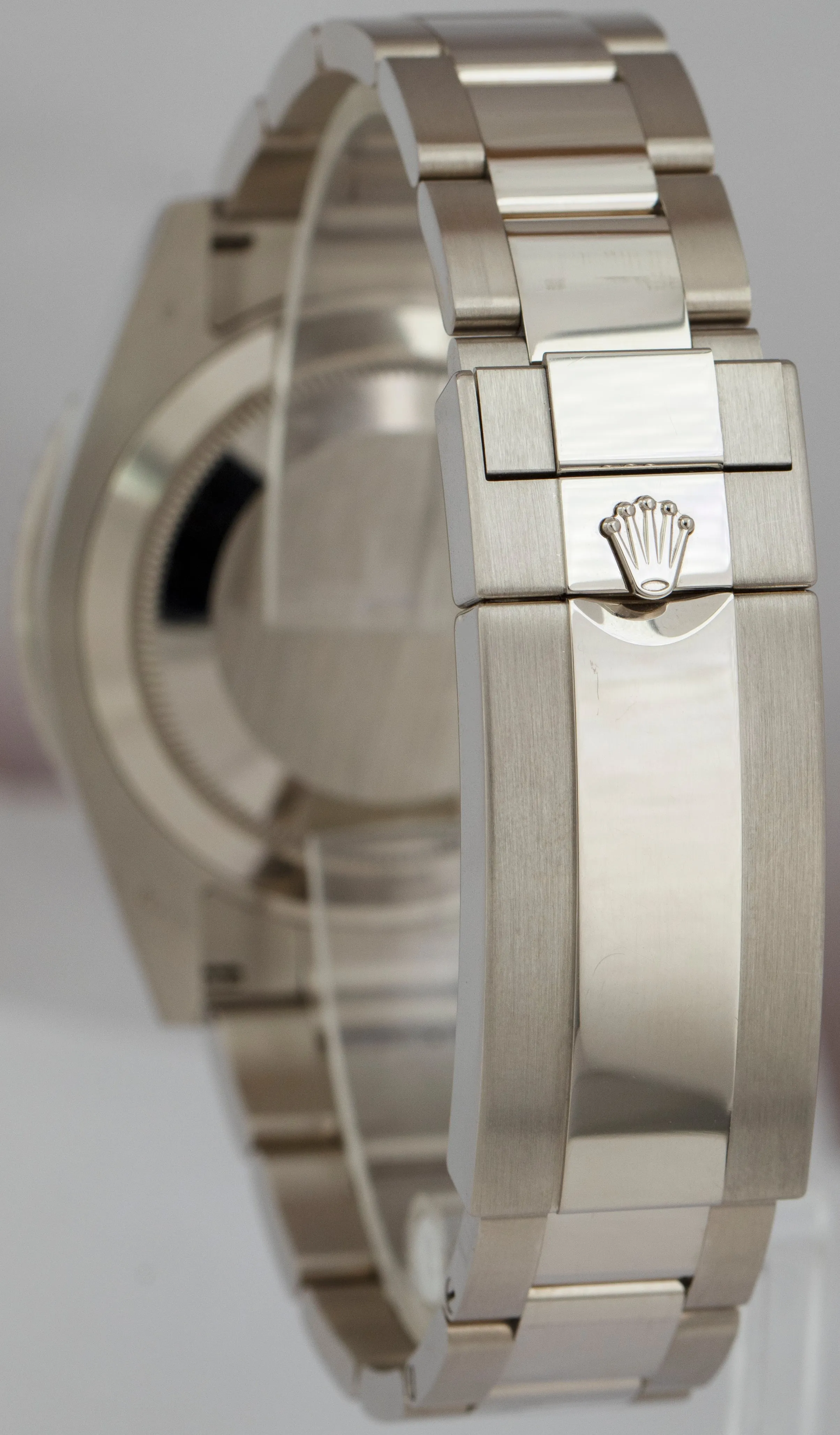 Rolex NEW CARD Submariner 41 Date BLUEBERRY White Gold Blue Watch 126619 LB B P