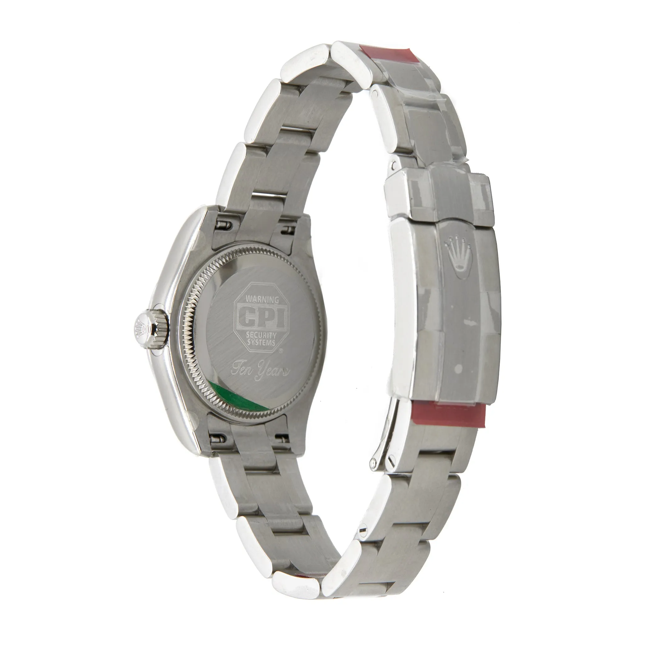 Rolex Oyster Perpetual 26mm 176200 Olive Green Dial Automatic Women's Watch