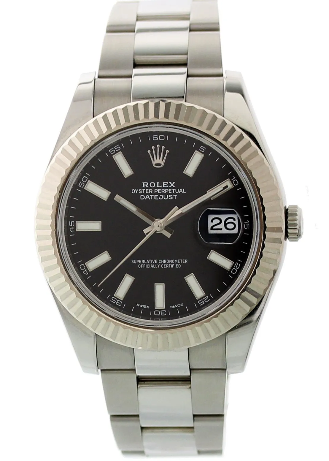 Rolex Oyster Perpetual Datejust II 116334 With Papers