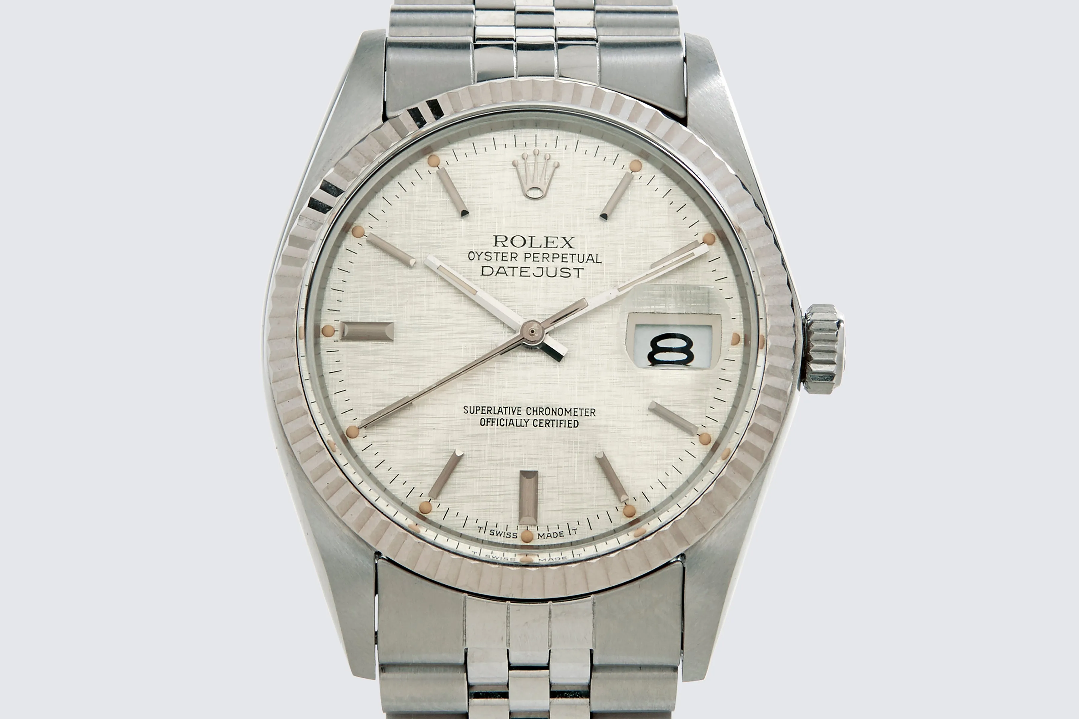 Rolex Oyster Perpetual Datejust with Linen Dial 1984