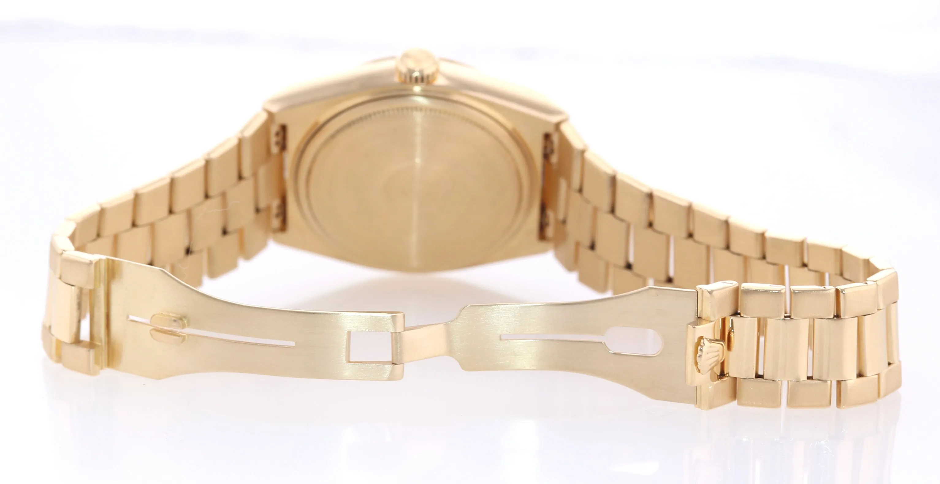 Rolex OysterQuartz Day Date President 19018 Solid 18k Yellow Gold Watch Box