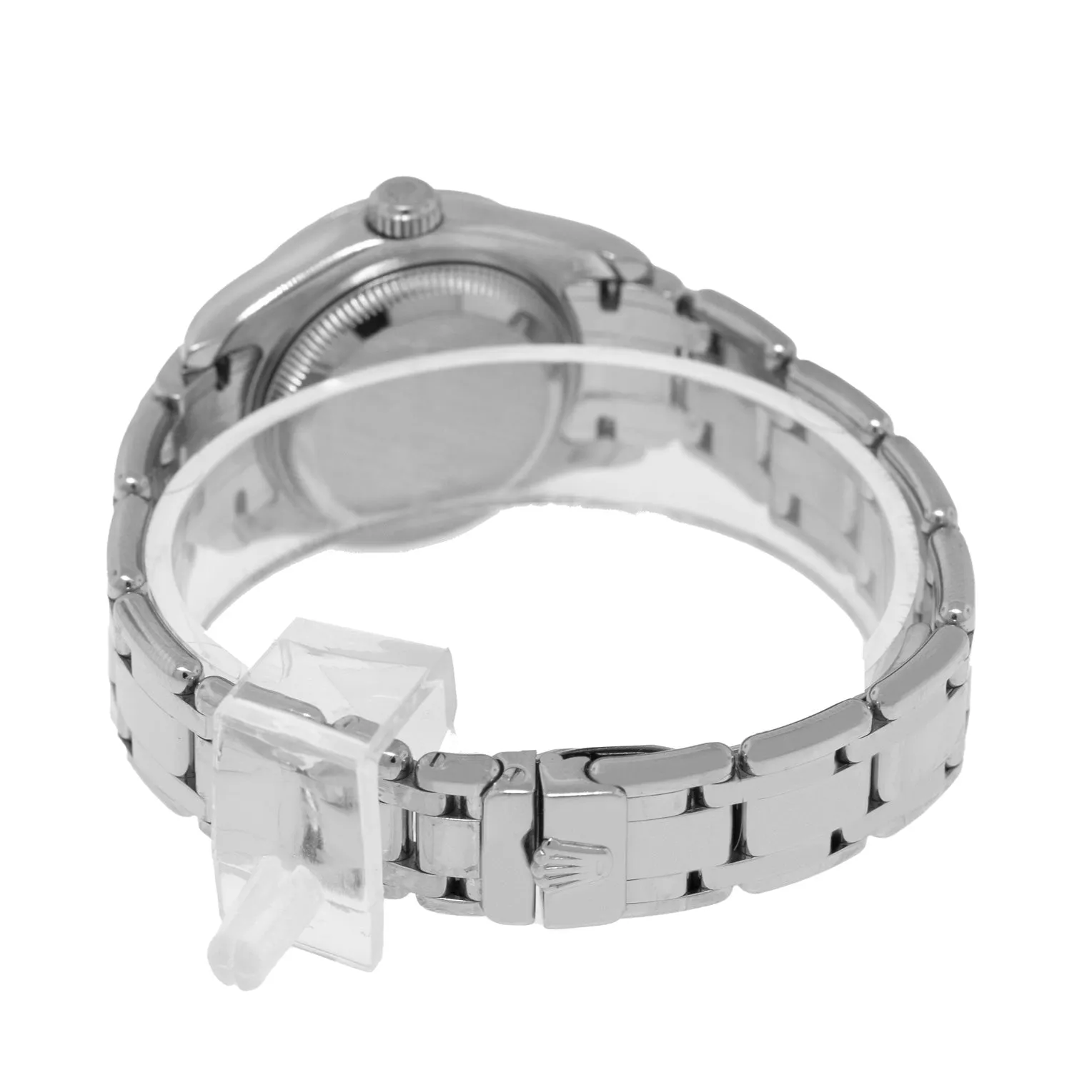 Rolex Pearlmaster 29mm White Gold White MOP Diamond Dial & Diamond Bezel 80299