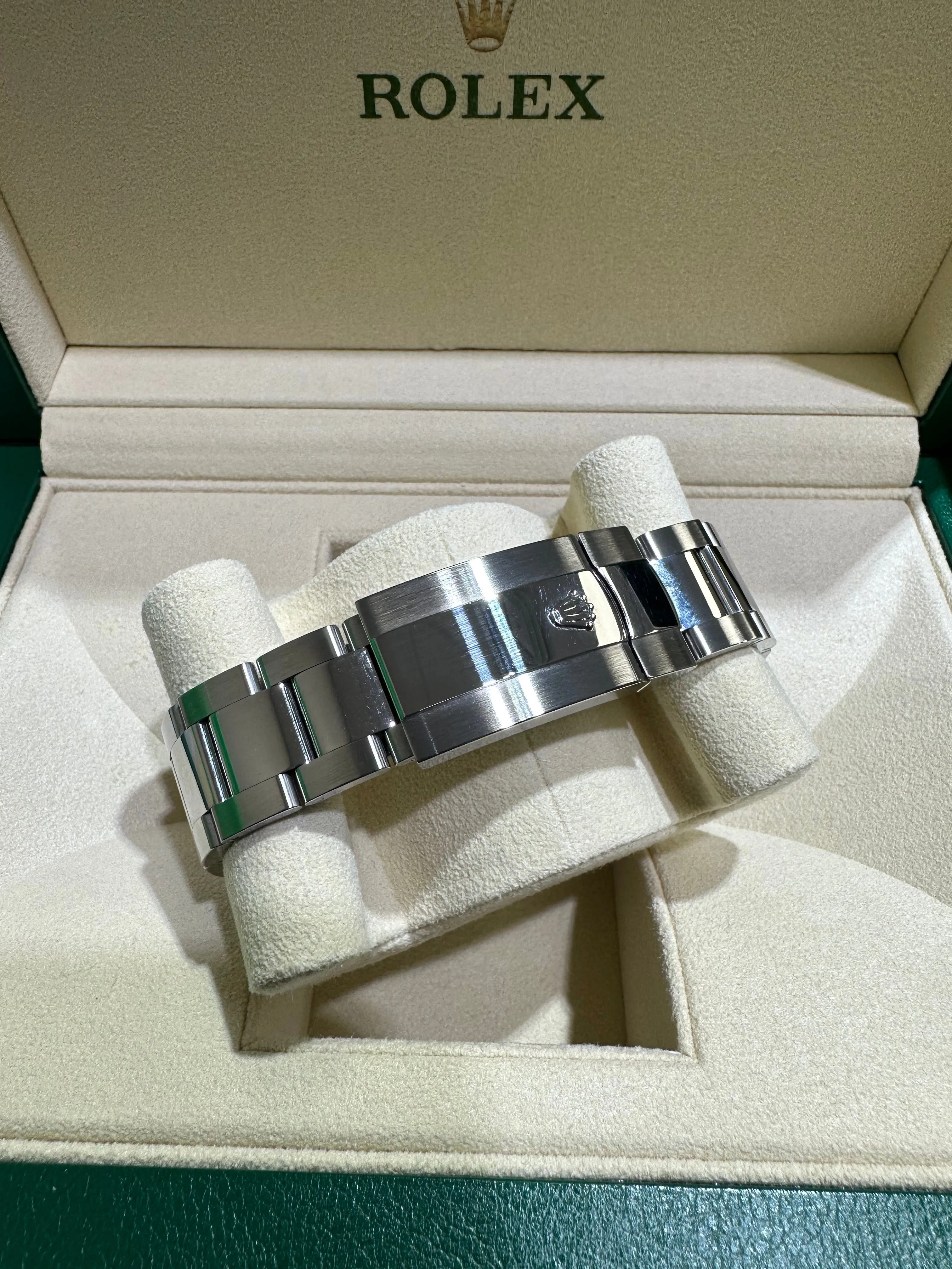 Rolex Sky-Dweller BLUE Stainless Steel White Gold 326934 42mm Oyster Watch BOX
