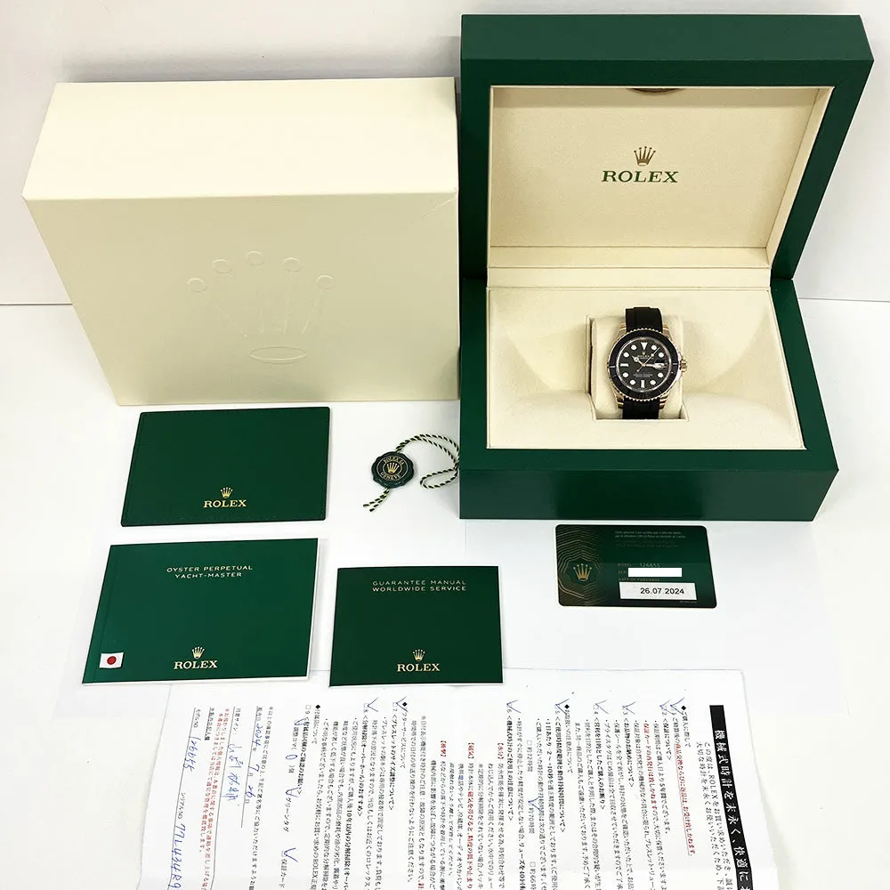 Rolex Yacht Master 126655 Black Dial Jul 2024