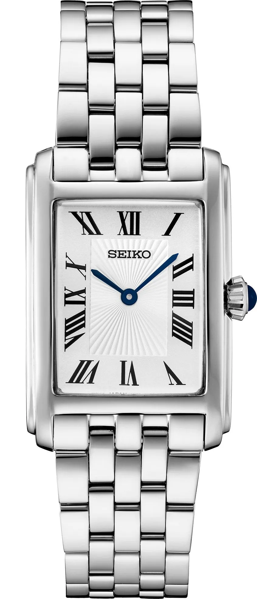 Seiko Essentials Quartz White-Dial Ladies Watch