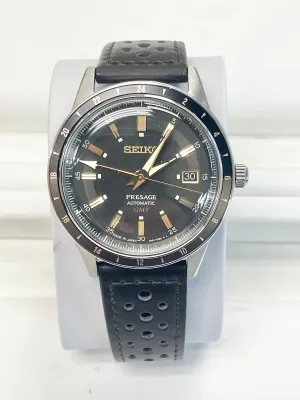 Seiko Presage Automatic Watch With Leather Strap