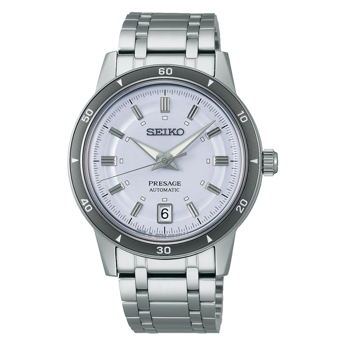 Seiko SRPL73J1 SRPL73 Presage Vintage Style 60's Purple Dial