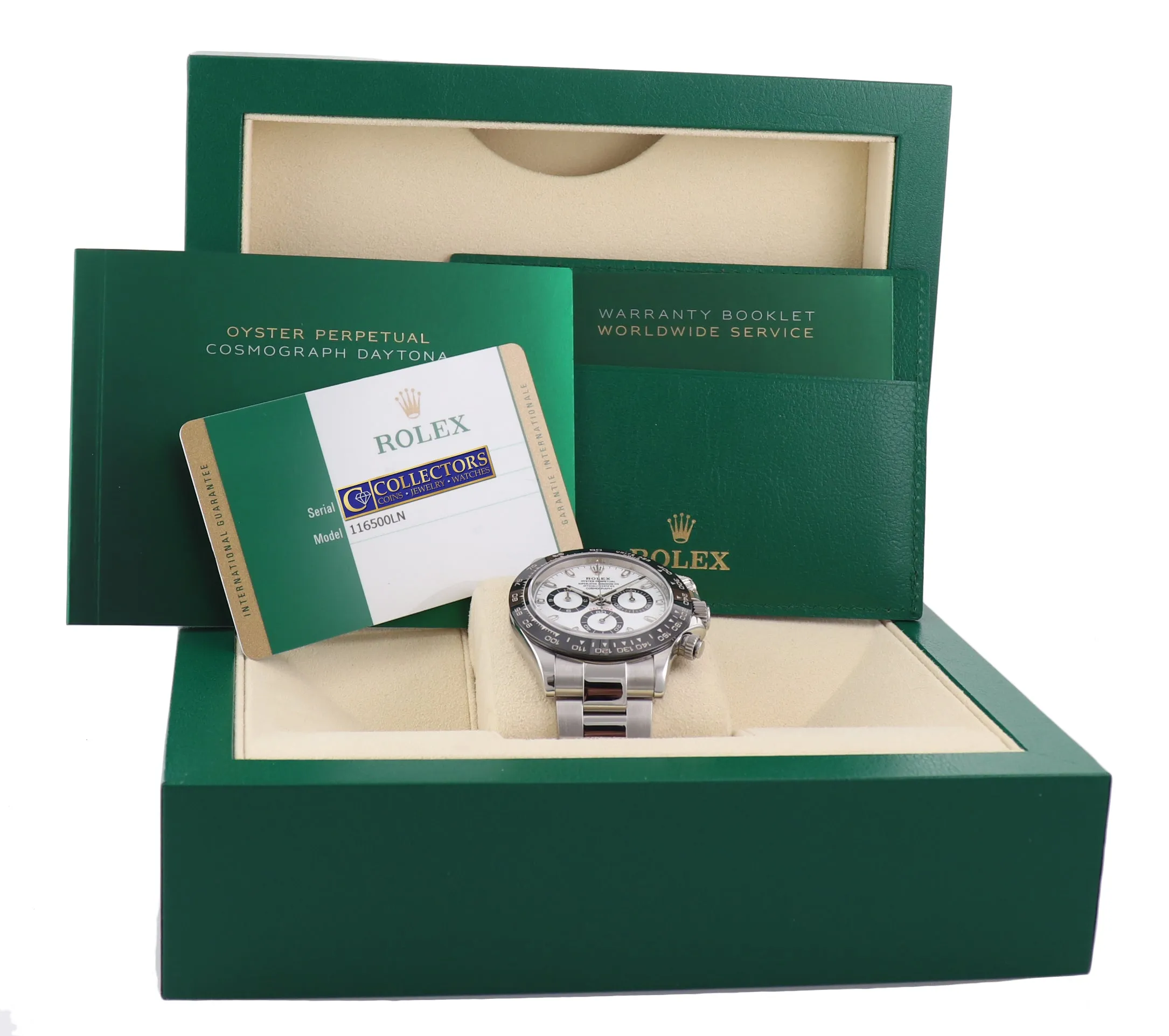 SEPT 2020 NEW PAPERS Rolex Daytona 116500LN White Ceramic Panda Steel Watch