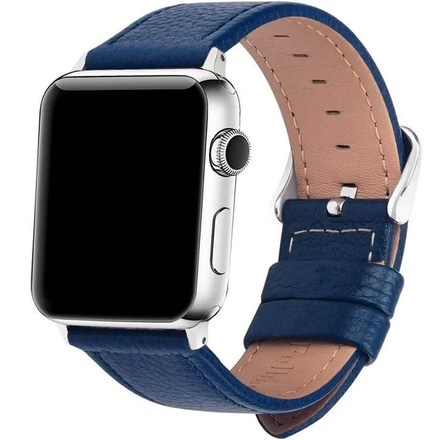 Sleek Leather Apple Watch Band
