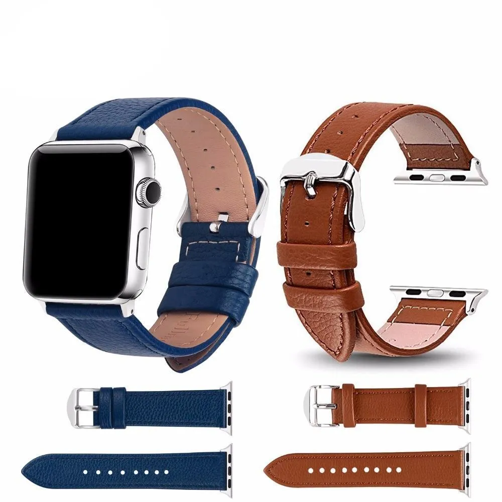 Sleek Leather Apple Watch Band