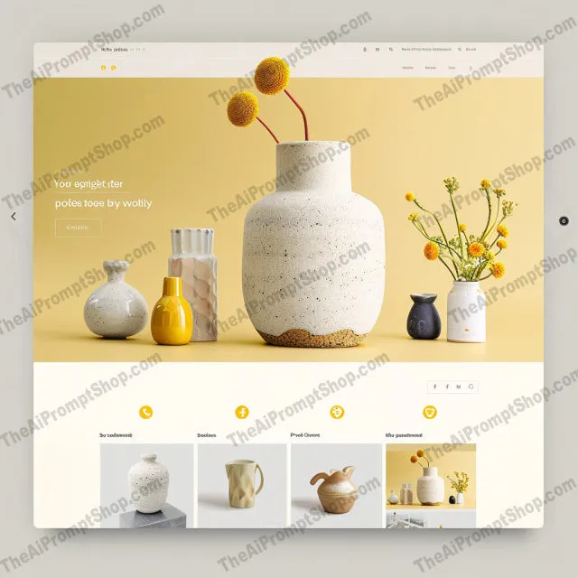 Sleek Modern Product Mockups AI MidJourney Image Prompt, 9234