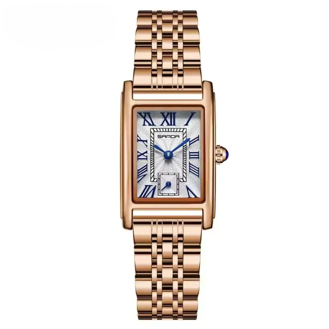 Sleek Rectangular Dial Women’s Watch
