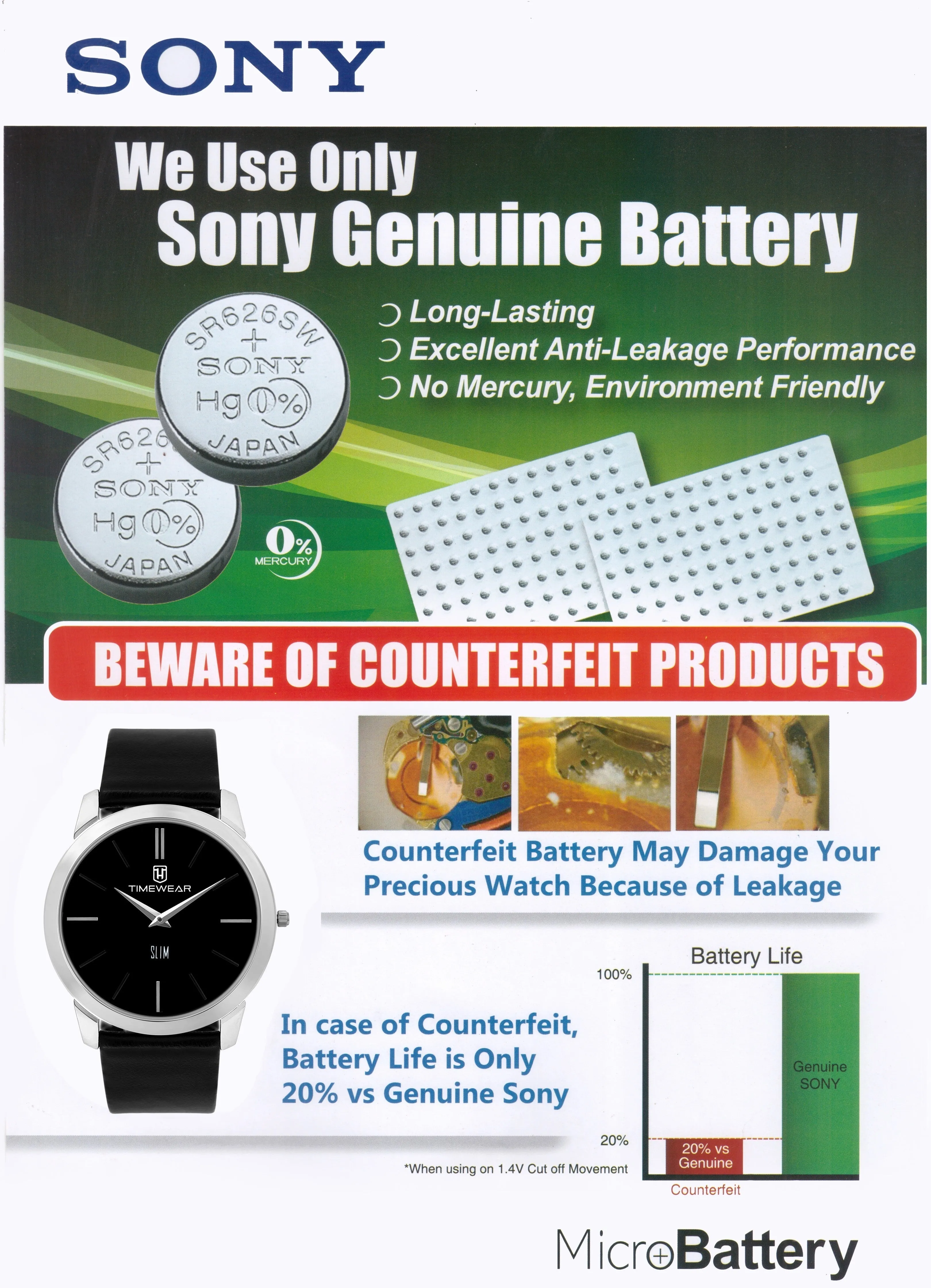 Slim Series Analog Watch  - For Men