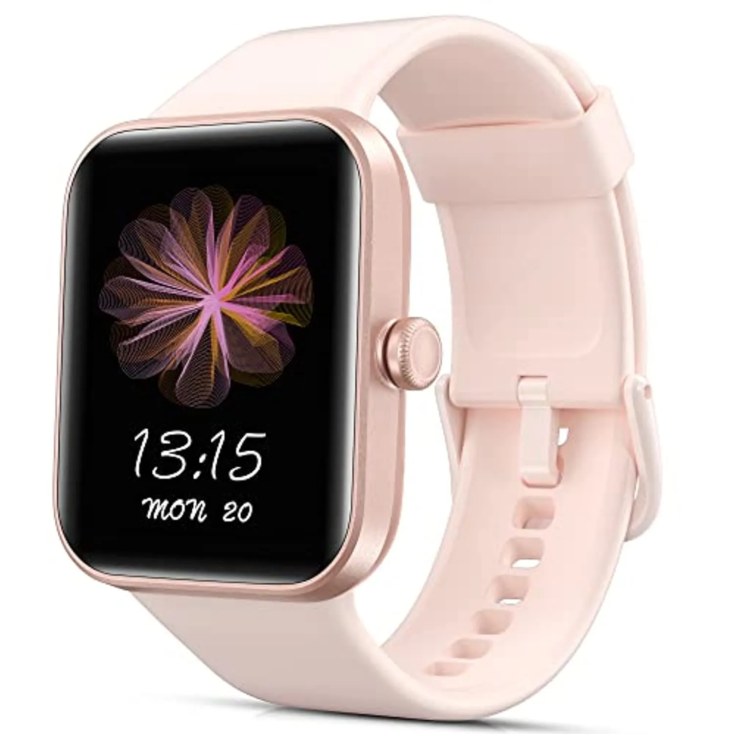 Smart Watch 1.69" DIY Touch Screen Fitness Tracker with Heart Rate Sleep Monitor Activity Tracker 5ATM Waterproof Stopwatch Pedometer 14 Sports Modes Watch for Men Women Compatible with iPhone Android