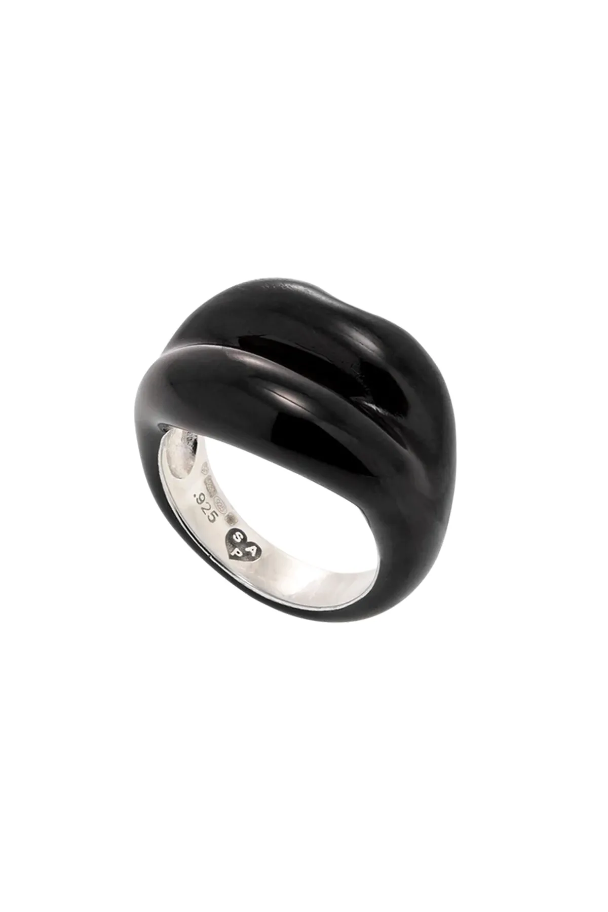 SOLANGE | BLACK HOTLIPS RING