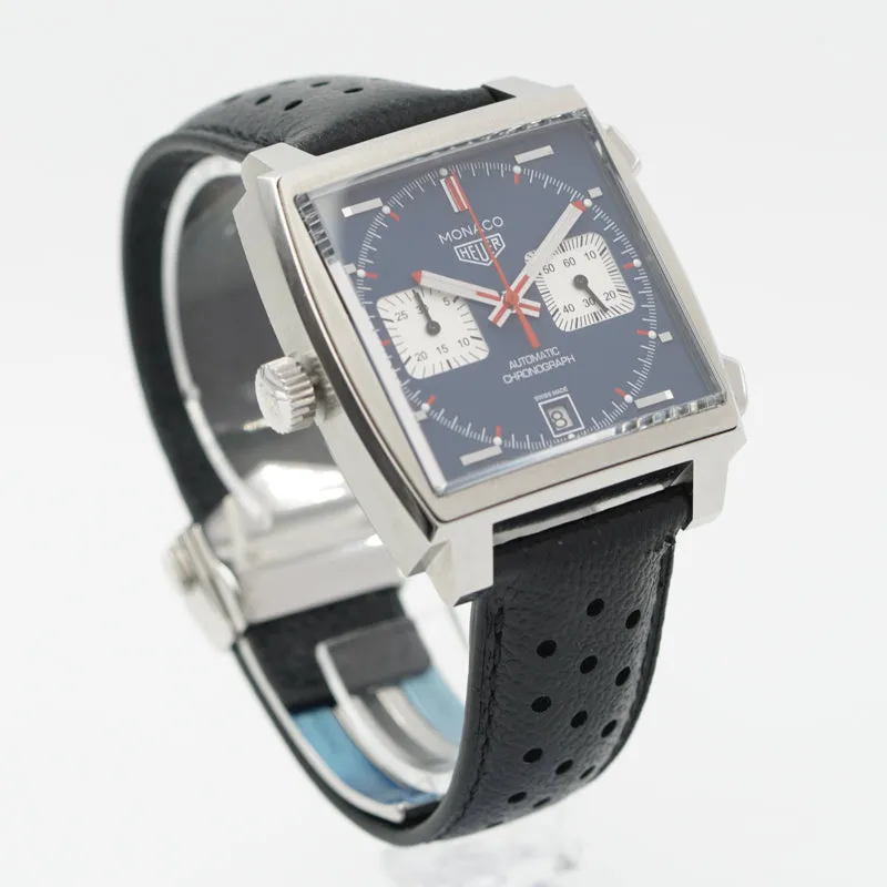 SOLD - 11/06/23 - TAG Heuer "Heuer" Monaco CAW211P.FC6356 Steve McQueen Calibre 11 39mm 2023