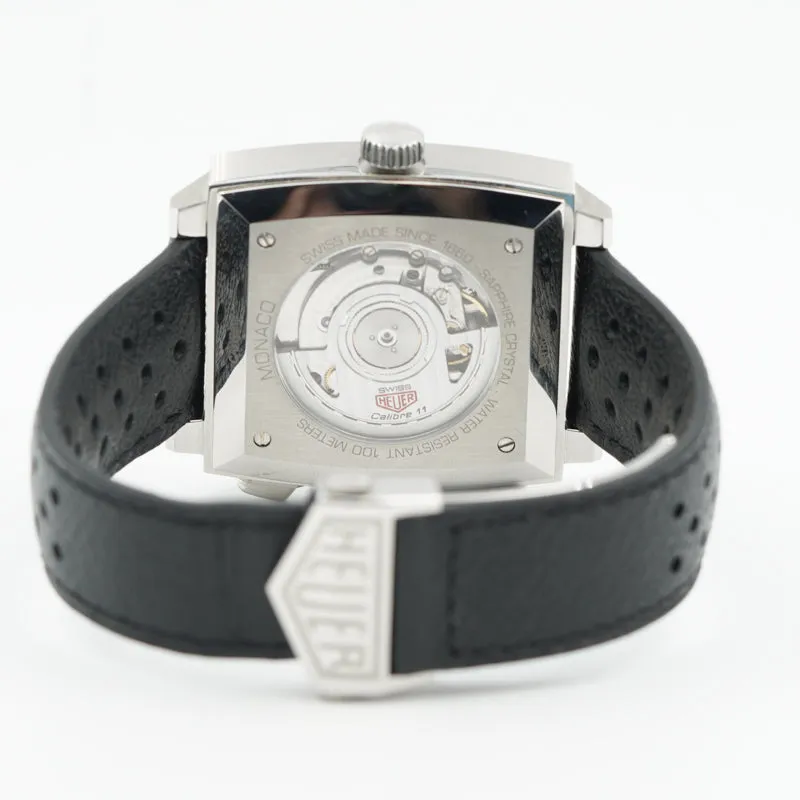 SOLD - 11/06/23 - TAG Heuer "Heuer" Monaco CAW211P.FC6356 Steve McQueen Calibre 11 39mm 2023