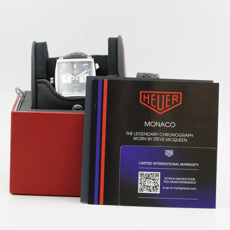 SOLD - 11/06/23 - TAG Heuer "Heuer" Monaco CAW211P.FC6356 Steve McQueen Calibre 11 39mm 2023