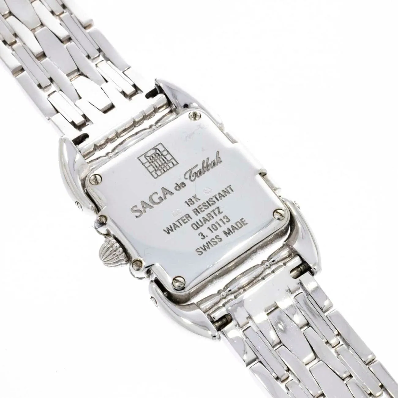 Solid 18K White Gold