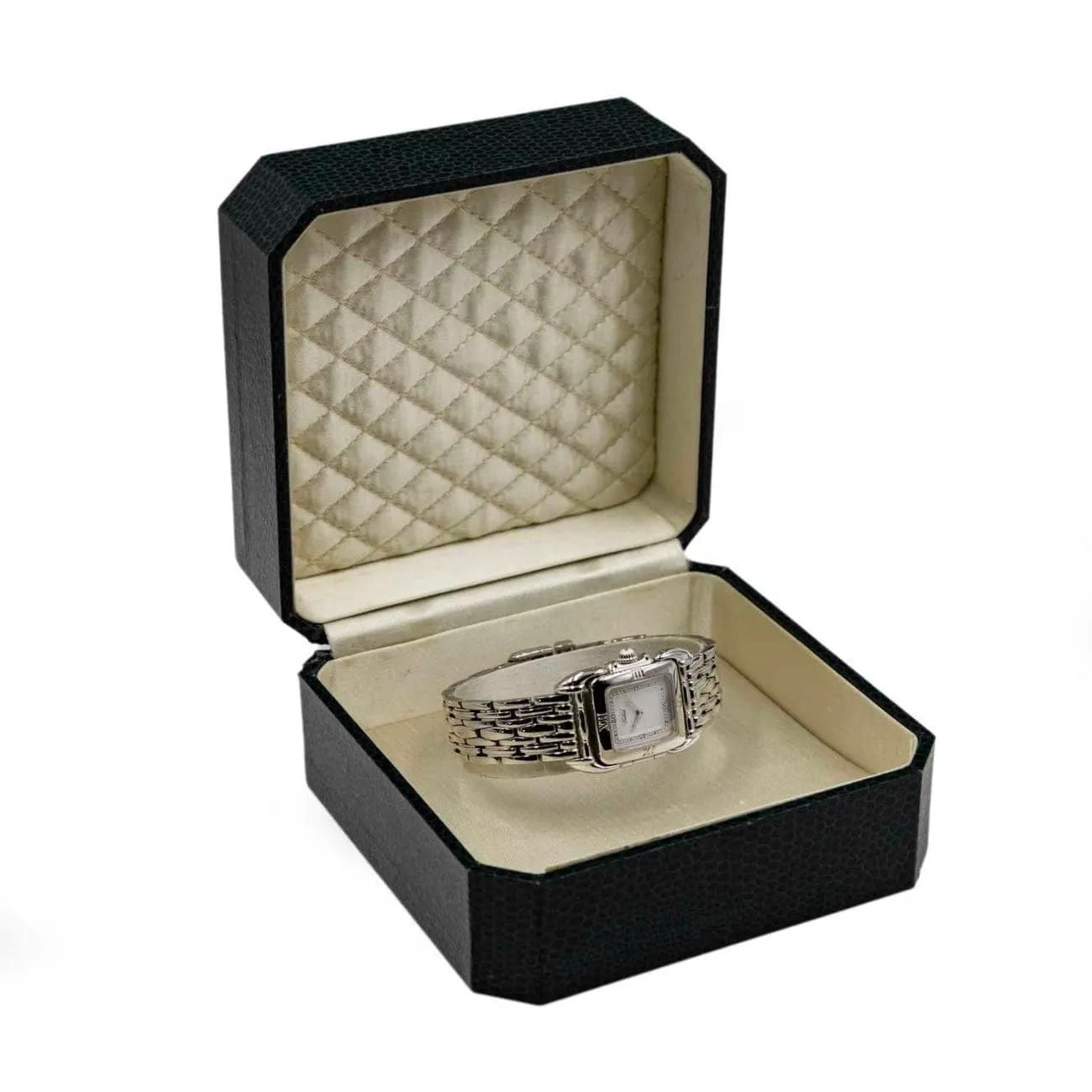 Solid 18K White Gold