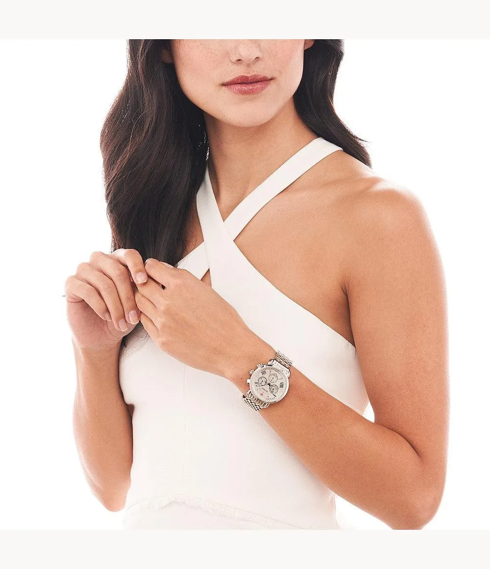 Sport Sail Diamond Stainless Steel Watch