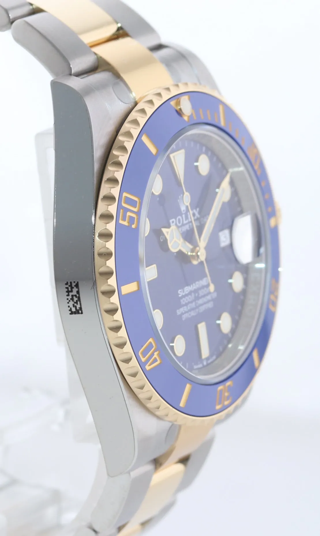 Stickers NEW 2022 Rolex Submariner 41mm Blue Ceramic 126613 Two Tone Gold Watch