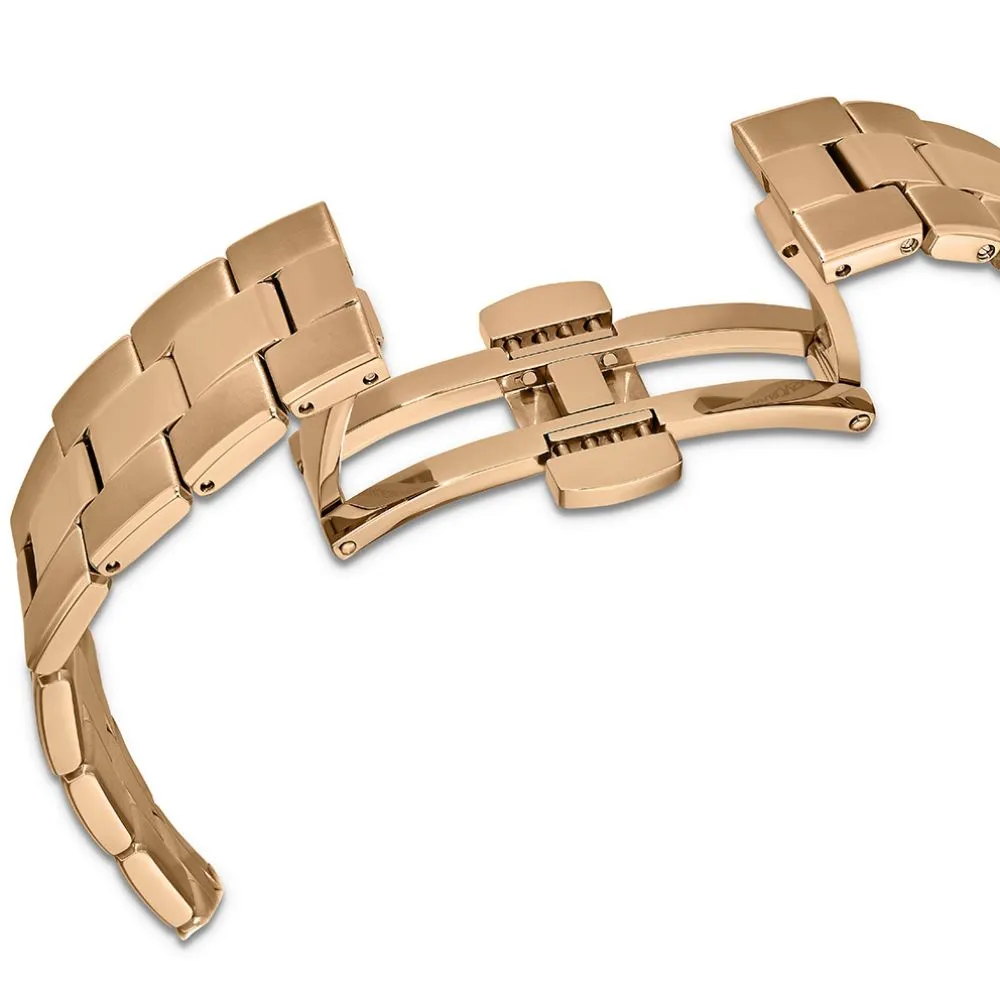 Swarovski Octea Lux Sport Watch Metal bracelet Brown Gold-tone finish  ONE SIZE