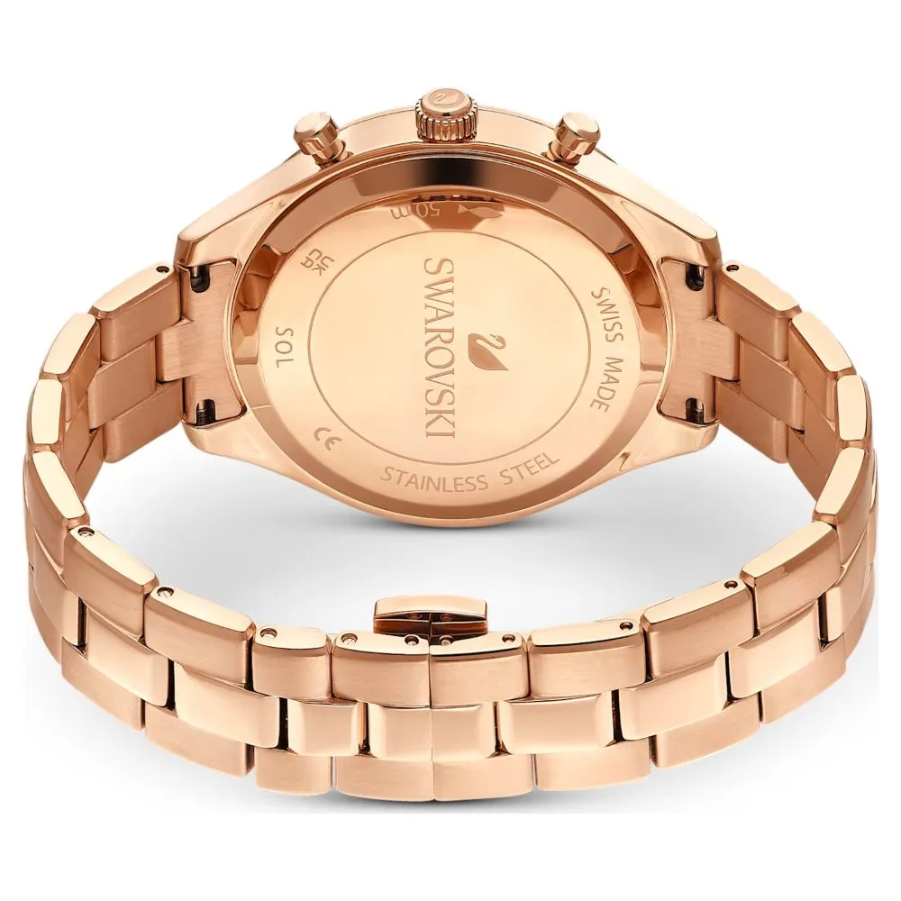 Swarovski Octea Lux Sport Watch Metal bracelet Brown Gold-tone finish  ONE SIZE