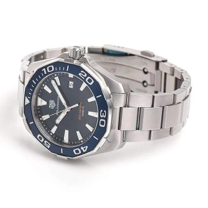 TAG HEUER AQUARACER BLUE DIAL MEN WATCH WAY101C.BA0746